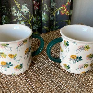 Set of Two One Together Women's Empowerment Coffee Mugs 16oz.